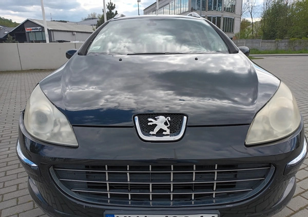Peugeot 407 cena 7400 przebieg: 213563, rok produkcji 2007 z Wieliczka małe 172